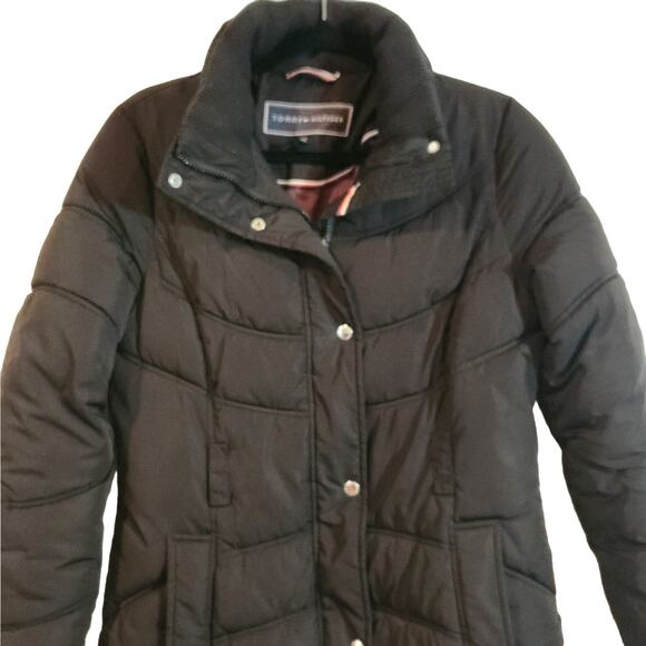 Tommy Hilfiger Long Puffer Coat Black Quilted
Street Style Outerwear Size Small - Picture 3 of 7